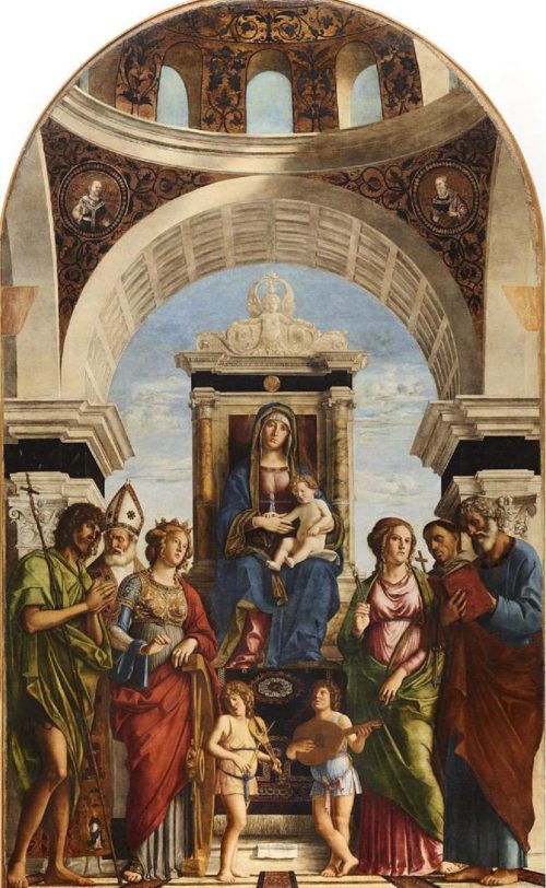 800px-Cima_da_Conegliano_-_Madonna_in_trono_col_Bambino_fra_angeli_e_santi